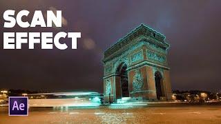 HOLLYWOOD SCAN EFFECT | AFTER EFFECTS Tutorial