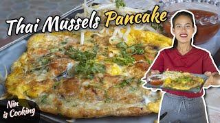 Thai Mussels Recipe: Mussels Pancake - Hoi Tod (หอยทอด) - Thai Recipes