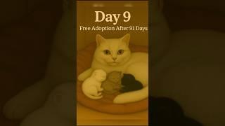 DAY-9 Free ADOPTION after 100 days.. read full description. #newbornkitten #persiancats