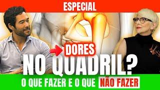 [ Alívio da dor] O que pode e o que não pode fazer quando você está com dor no quadril