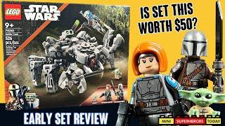 EARLY REVIEW: LEGO Star Wars SPIDER TANK Mandalorian Set 75361