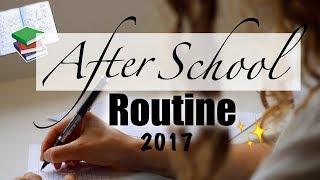 My Productive After School Routine: First Day Back at School  (Sixth Form!!)