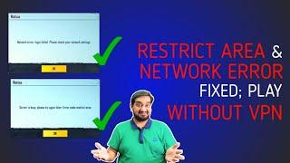 HOW TO PLAY PUBG MOBILE GLOBAL WITHOUT VPN | PUBG ERROR CODE RESTRICT AREA | STREAMERS DIGEST