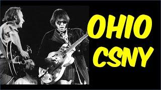 How to Play Ohio Guitar Lesson | CSNY | Crosby, Stills, Nash & Young | Intro and Solo