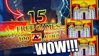 YOU Won't Believe WHAT HAPPENS With 15 Free Games on Sahara Gold!