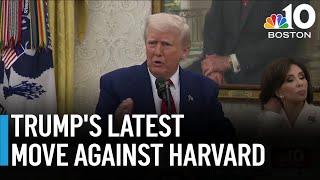 Trump moves to block foreign students at Harvard