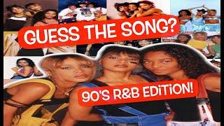 Guess the Song... In Reverse?! (90's R&B Edition!)