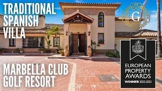 Traditional Villa in Marbella - Golden Properties Spain - RMM003