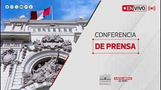 EN VIVO: Conferencia de prensa del presidente del Congreso, Eduardo Salhuana | 2 DE ENERO DEL 2025