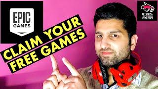 HOW TO CLAIM FREE GAMES FROM EPIC GAMES STORE : Full Tutorial 