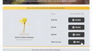 Quiz SURVEYS Get FREE ROBUX! 100% Real  or Cap 