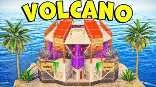 The VOLCANO. Circle Expansion - SHELL - ONLINE DEFENSE - rust base design