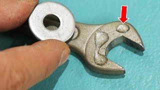 Just Put Steel Washer with Glue on the Wrench and You Will be Amazed.