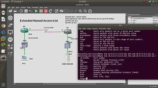 Extended Named Access-List Cisco in GNS3