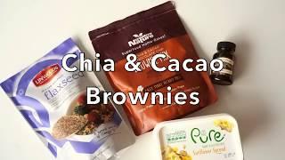 How to make: Creative Nature Chia & Cacao Brownies