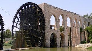 Syria 2005 - Hama - water wheel "Noria"