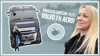 Volvo Trucks – Angelica Larsson tests Volvo FH Aero