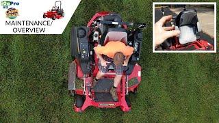 Zero Turn Mower Maintenance + General Overview