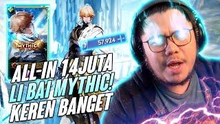 57.000 TOKEN! Demi GACHA SKIN MYTHIC Li Bai! - Honor Of Kings