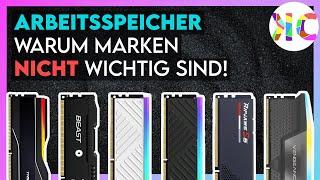 Warum sich teure Marken beim Arbeitsspeicher nicht lohnen