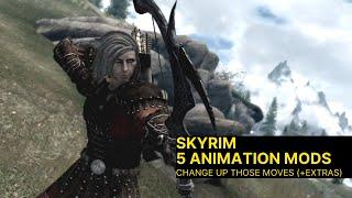 Skyrim Top 5 Animation Mods on Xbox