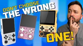 Game Showdown: BattleXP G350 vs Powkiddy V20 vs Game Console R36 Max 