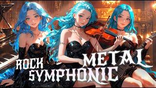 SYMPHONIC ROCK METAL 2.2Hrs Piano Violin Guitarblend Boost energy while Working Gaming Studying