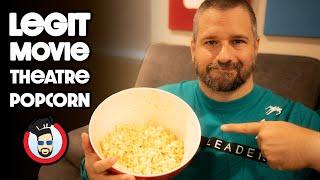 How to Make Legit Movie Theatre Popcorn at home! Super Easy to do!!!