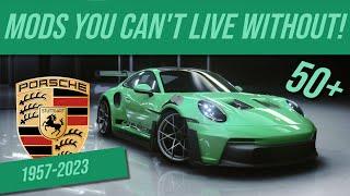 Assetto Corsa Mods You Can't Live Without│Porsche│Mr. Kerb's Garage Ep. 4 │50+ Mods, 1957-2023 │