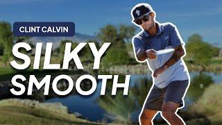 SMOOTHEST Player on Disc Golf Pro Tour? Clint Calvin Slomo Technique Analysis