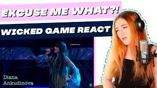 VOCAL COACH REACTS | First Time Listen.... Diana Ankudinova Диана Анкудинова… Wicked Game.