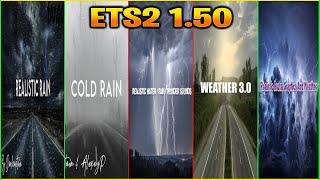 ETS2 Realistic Major Weather Mods Comparison for 1.50 | ETS 2 Mods