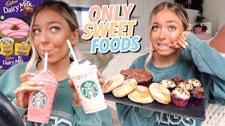 I ONLY ate SWEET FOODS For 24 Hours!!