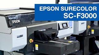 Epson SureColor SC-F3000 — обзор промышленного принтера для прямой печати по текстилю