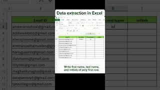 Excel Hacks: Extracting Data Made Easy  #dataextraction #excel