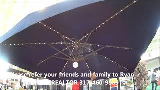 Summer Accents high quality patio umbrellas w/ LED lights