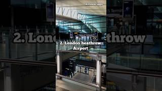 5 busiest airports in the world  #shorts