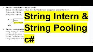 Unlock Memory Efficiency in C#: String Interning and Pooling Explained