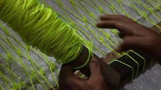 Making Football Goalpost Net | Part 1