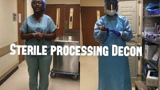 How to Properly suit up for Decontamination￼| Sterile processing￼ Tech