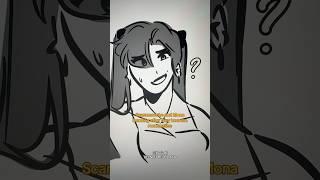 He regrets answering her ‘roommates needed’ poster #genshinimpact #scaramouche #mona #hoyocreators