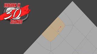 Modo | Polygon Bevel: Open Boundary