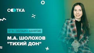 М.А. Шолохов "Тихий Дон" | ЕГЭ ЛИТЕРАТУРА 2020 | Онлайн-школа СОТКА