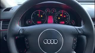 Audi A6 C5. Тест приборной панели.