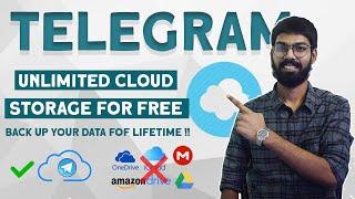 Telegram Cloud Storage : Get Unlimited Free Storage For Lifetime (2020) || Lootershub