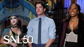 John Mulaney and Ego Nwodim Hope Chappell Roan Does HOT TO GO! at SNL