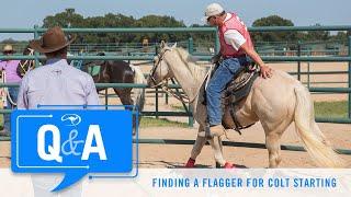 Q&A With Clinton Anderson: Finding a Helper to Flag a Colt's First Ride