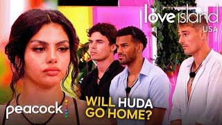 Will Islanders Choose To Save Huda From an Island Dumping? | Love Island USA on Peacock