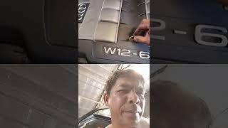 AUDI A8 W12-6.0 ENGINE ...COIN TEST..