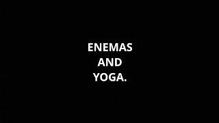 WATER ENEMA FOR BLOATING, CONSTIPATION, AND FLATULENCE.